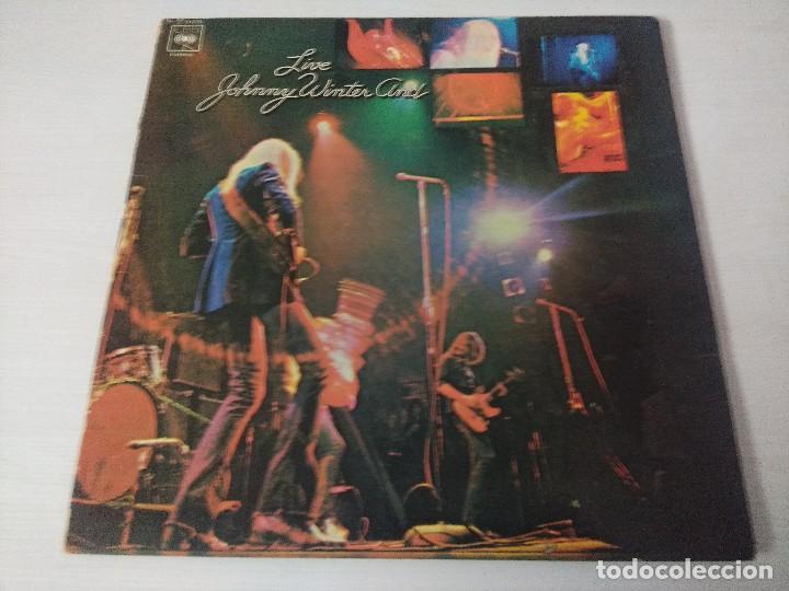 Vinyl-Schallplatten: JOHNNY WINTER AND LIVE/VINILO GATEFOLD.