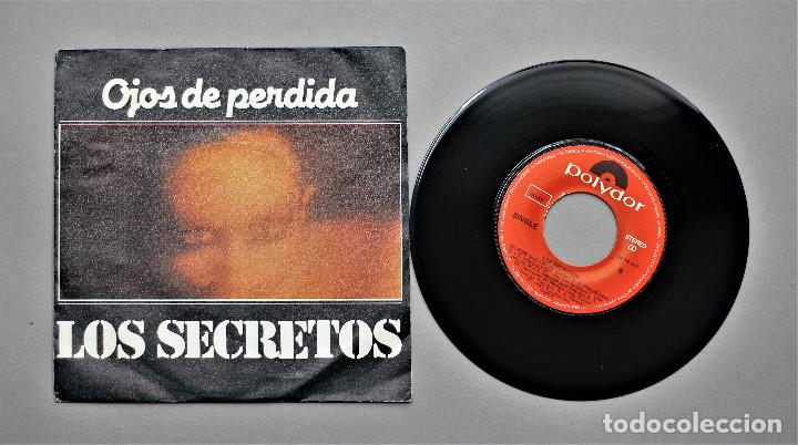 Discos de vinilo: LOS SECRETOS//OJOS DE PERDIDA//SINGLE//1987//POLYDOR - Foto 3