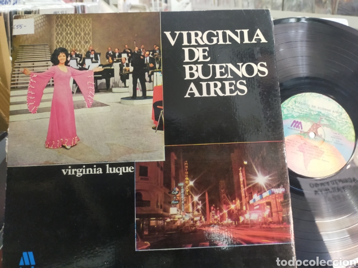 Disques de vinyle: Virginia Luque LP Virginia de Buenos Aires