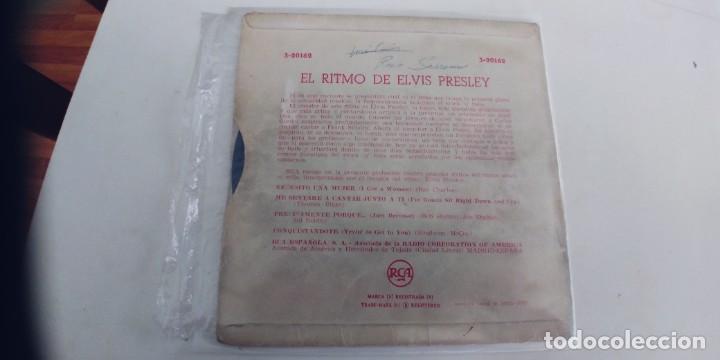 Discos de vinilo: ELVIS PRESLEY-EP EL RITMO DE ELVIS - Foto 2