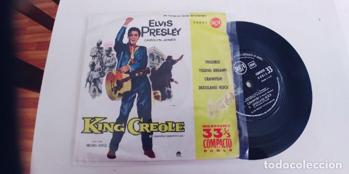 Discos de vinilo: ELVIS PRESLEY-EP TROUBLE +3 - Foto 1