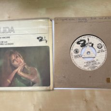 Discos de vinilo: DALIDA - JE T’APPELLE ENCORE +3 (EP) - 7” SPAIN 1966 COPIA PROMOCIONAL PROMO. Lote 330299318