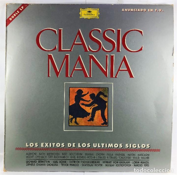 Discos de vinilo: CLASSIC MANIA los &eacute;xitos de los &uacute;ltimos siglos - DOBLE LP - Foto 1