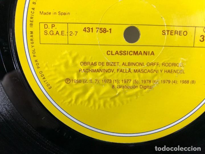 Discos de vinilo: CLASSIC MANIA los &eacute;xitos de los &uacute;ltimos siglos - DOBLE LP - Foto 7