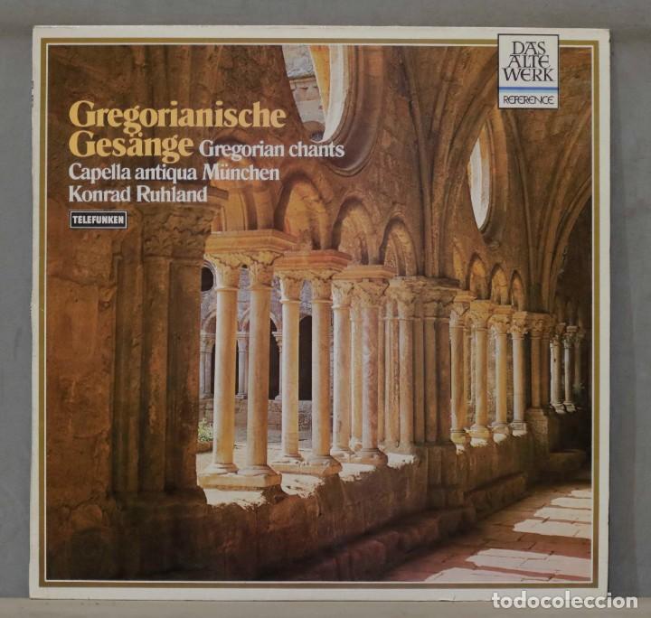 Discos de vinilo: LP. GREGORIAN CHANTS. RUHLAND - Foto 1