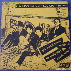 Discos de vinilo: LA UVI - EP ORIGINAL SPAIN 1982 - YA ESTÁ BIEN - SPANSULS RECORDS - PUNK - MOVIDA. Lote 330333793