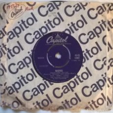 Discos de vinilo: NAT KING COLE. MADRID/ GIVE ME YOUR LOVE. CAPITOL, UK 1959 SINGLE. Lote 330364848