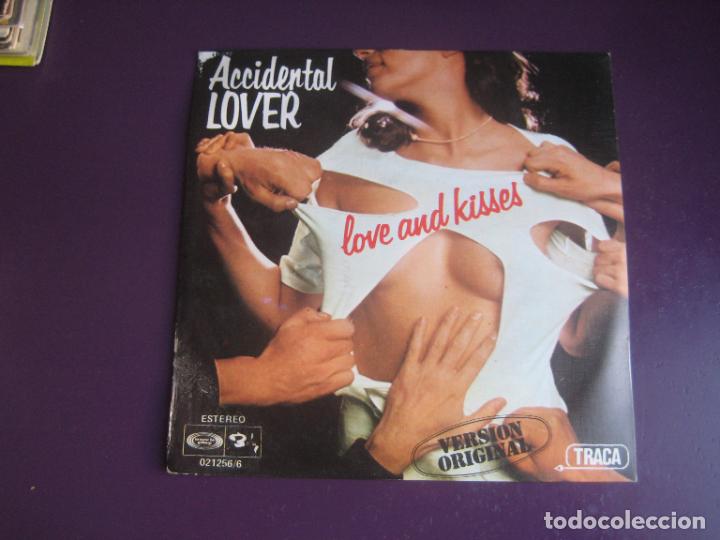 Discos de vinilo: LOVE AND KISSES SG BARCLAY MOVIEPLAY TRACA 1977 ACCIDENTAL LOVER +1 FUNK DISCO 70'S - SIN USO