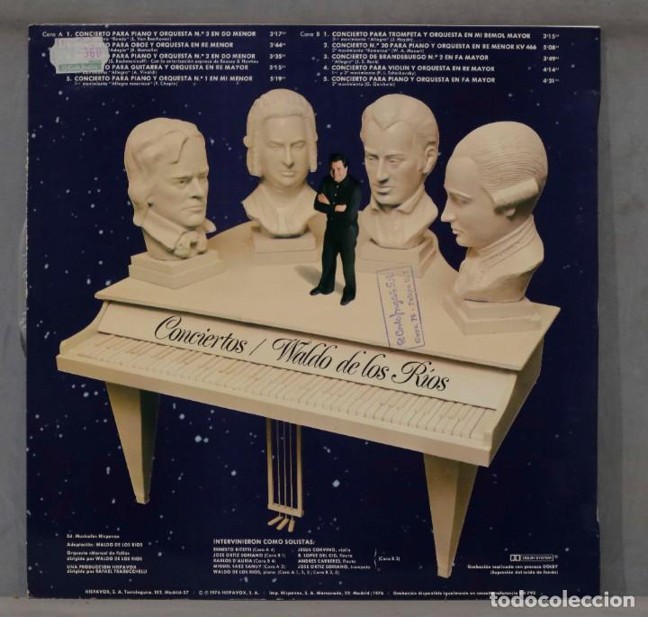 Discos de vinilo: LP. conciertos. waldo de los rios - Foto 1