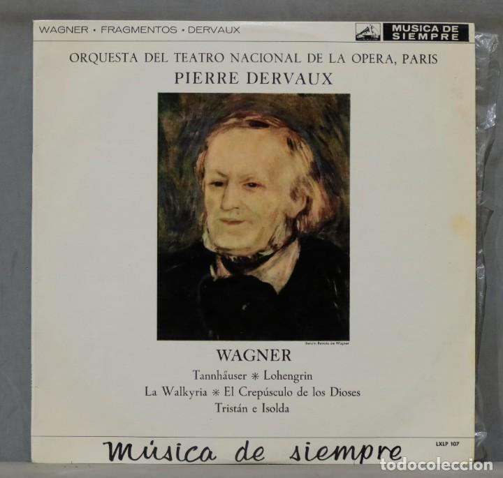 Discos de vinilo: LP. WAGNER. DERVAUX - Foto 1
