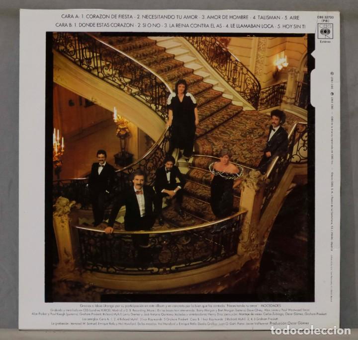 Discos de vinilo: LP. AMOR DE HOMBRE. MOCEDADES - Foto 2