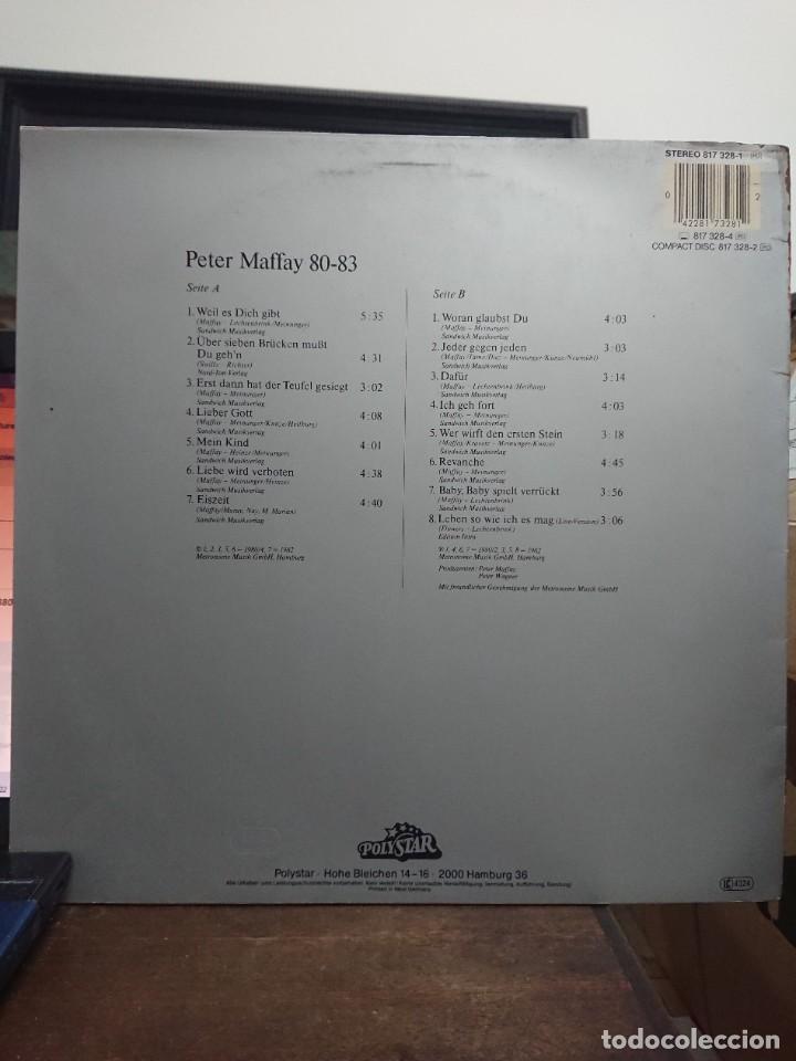 Discos de vinilo: PETER MAFFAY - 80-83 - STEREO 817 328-1 LP - Foto 2