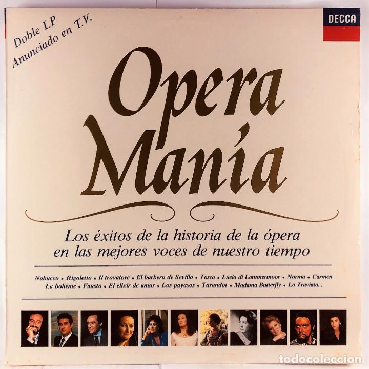 Discos de vinilo: Various &ndash; Opera Man&iacute;a - 2 x Vinyl, LP - Foto 1