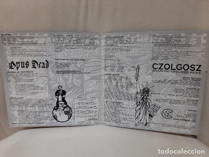 Discos de vinilo: CZOLGOSZ / OPUS DEAD -SPLIT EP 7- (2005) SINGLE - Foto 3