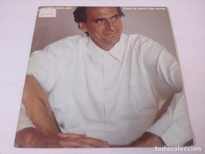 Discos de vinilo: JAMES TAYLOR/THATS WHY IM HERE/VINILO PROMOCIONAL. - Foto 1