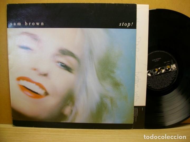 Discos de vinilo: Stop - Sam Brown LP - Foto 1