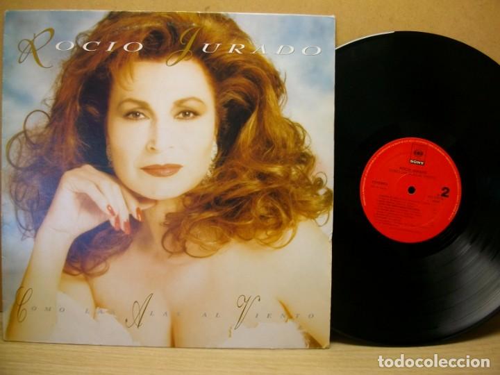 Discos de vinilo: Rocio Jurado &ndash; Como Las Alas Al Viento LP - Foto 1