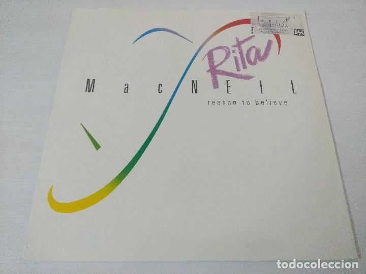 Discos de vinilo: RITA MACNEIL/REASON TO BELIEVE/VINILO. - Foto 1