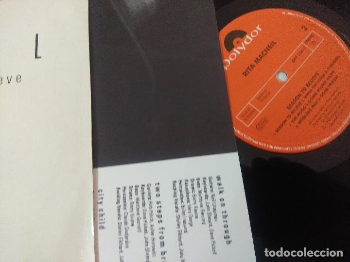Discos de vinilo: RITA MACNEIL/REASON TO BELIEVE/VINILO. - Foto 2