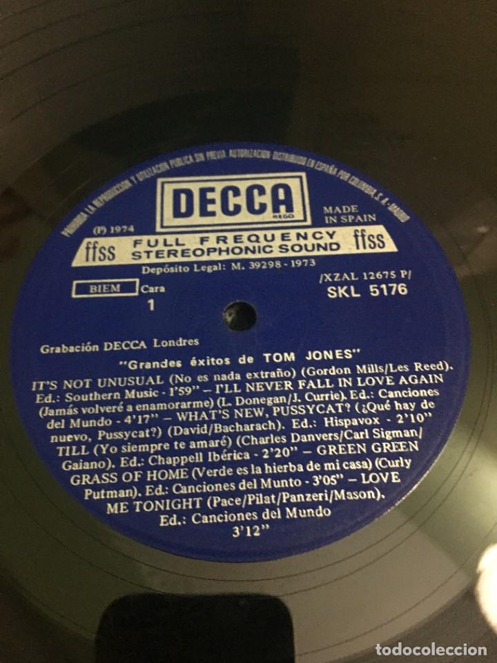 Discos de vinilo: Tom Jones &lrm;&ndash; Grandes Exitos - Foto 4