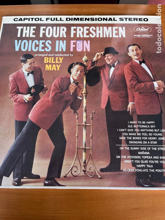 Discos de vinilo: The Four Freshmen - Voices In Fun - Foto 1