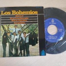 Discos de vinilo: LOS BOHEMIOS - AHORA SI / SI NO TE TUVIERA MAS / QUE TE VAYA BIEN / AEROPUERTO - BEAT GARAGE - 1965. Lote 330575828