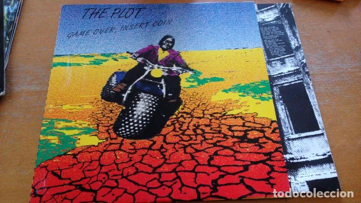 Discos de vinilo: The Plot &lrm;&ndash; Game Over, Insert Coin LP 1989 INSERTO - Foto 1