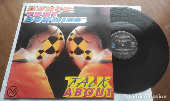 Discos de vinilo: Dance Test Dummies &lrm;&ndash; Talk About-MAXI-ESPA&Ntilde;A - Foto 1