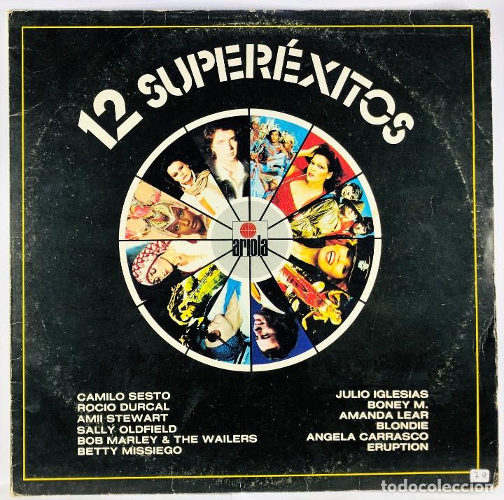 Discos de vinilo: Various &ndash; 12 Super&eacute;xitos - Vinyl, LP, Compilation - Foto 1