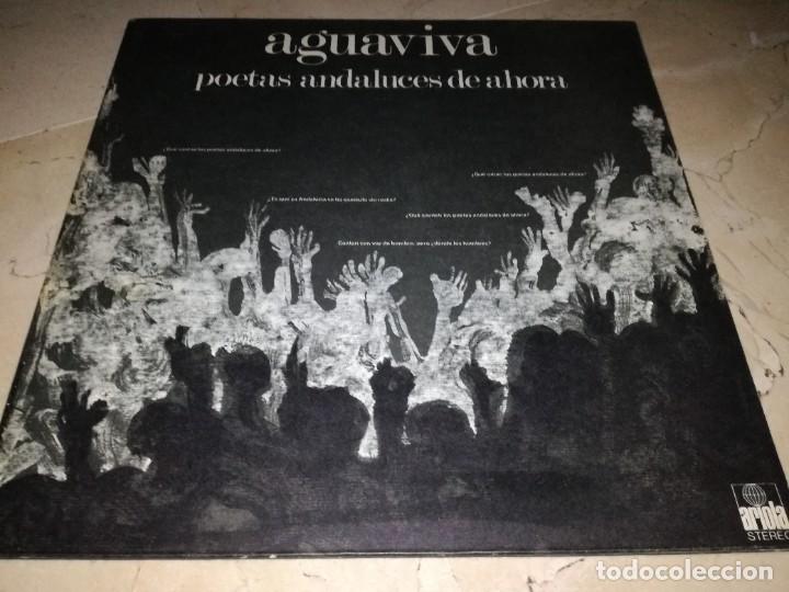 Disques de vinyle: AGUAVIVA-POETAS ANDALUCES DE AHORA-GATEFOLD-ORIGINAL A&Ntilde;O 1975