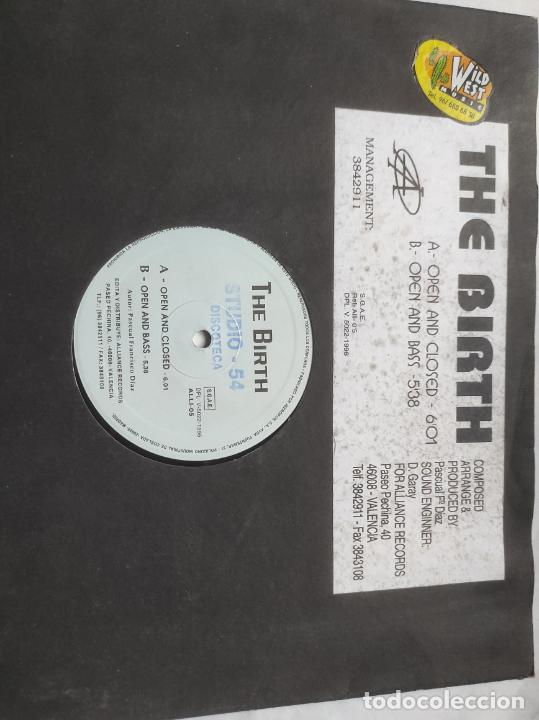 Discos de vinilo: The Birth &lrm;&ndash; Open And Closed-MAXI-ESPA&Ntilde;A-1996- - Foto 1