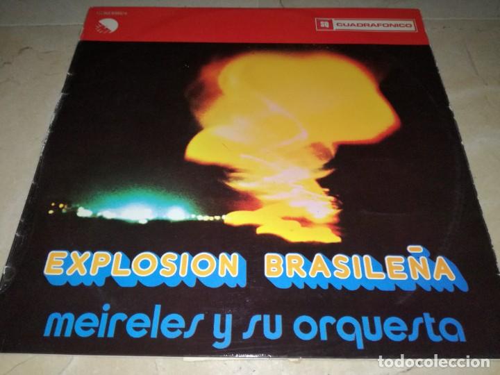 Disques de vinyle: MEIRELES Y SU ORQUESTA-EXPLOSION BRASILE&Ntilde;A-ORIGINAL ESPA&Ntilde;OL 1975