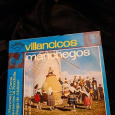 Discos de vinilo: VILLANCICOS MANCHEGOS, VINILO DE MARY MONRREAL Y COROS POPULARES CON LA RONDALLA MANCHEGA DE ALCÁZAR. Lote 330646438