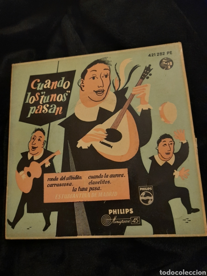 Discos de vinilo: Cuando los tunos pasan, Estudiantina de Madrid - Foto 1