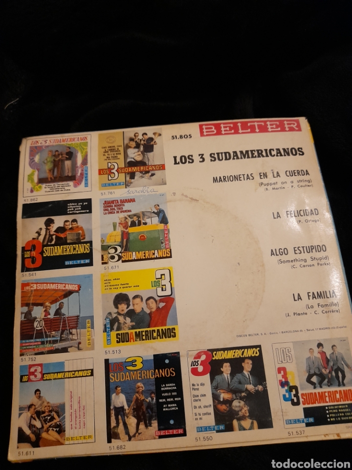 Discos de vinilo: Vinilo de Los 3 Sudamericanos - Foto 2