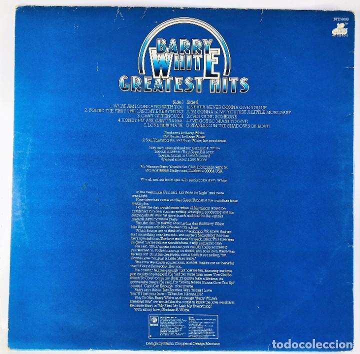Discos de vinilo: Barry White &ndash; Greatest Hits - Vinyl, LP, Compilation - UK - Foto 2