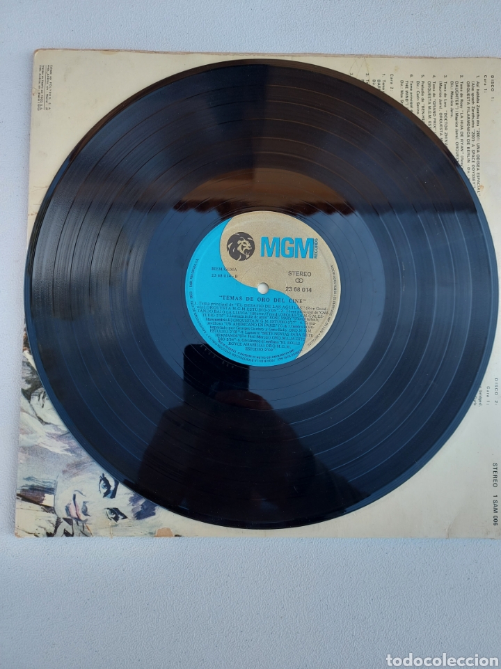 Discos de vinilo: Disco vinilo Temas de Oro del Cine - Foto 3