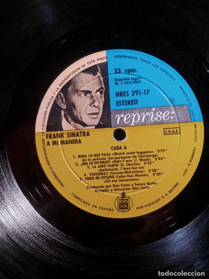 Discos de vinilo: FRANK SINATRA - A MI MANERA. - Foto 2
