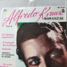 Discos de vinilo: ALFREDO KRAUS (ROMANZAS 4)