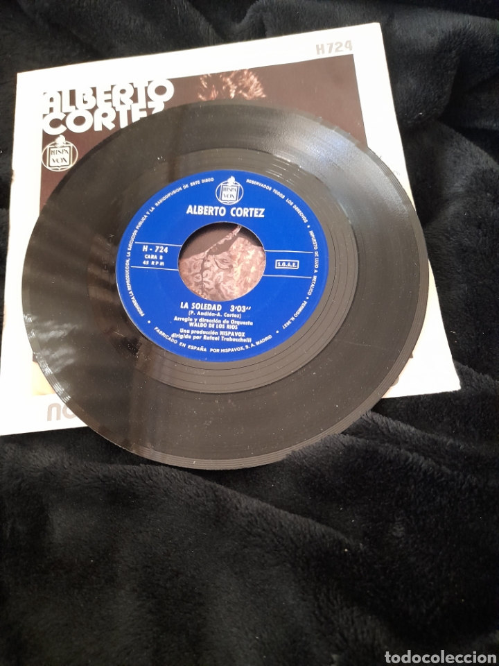 Discos de vinilo: Vinilo de Alberto Cortez, No soy de aqu&iacute; - Foto 4