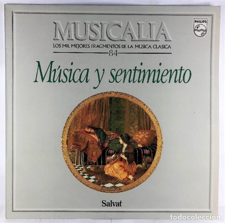 Discos de vinilo: MUSICALIA - SALVAT - DISCO N&ordm; 84. M&uacute;sica Y Sentimiento - Vinyl, LP, Compilation