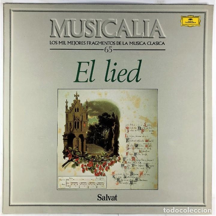 Discos de vinilo: MUSICALIA - SALVAT - DISCO N&ordm; 65. El Lied - Vinyl, LP, Compilation