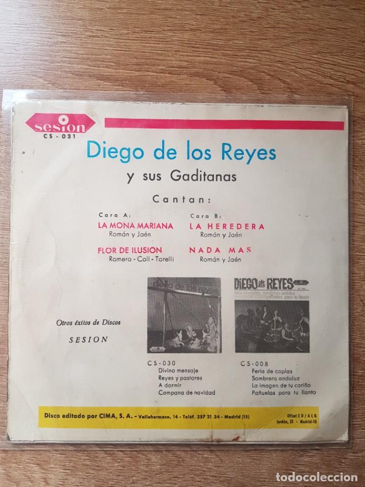 Discos de vinilo: DISCO EP DE DIEGO DE LOS REYES - Foto 2