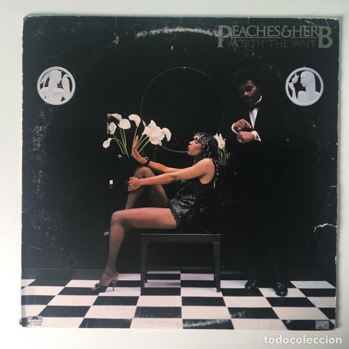 Discos de vinilo: Peaches & Herb &ndash; Worth The Wait, US 1980 Polydor - Foto 1