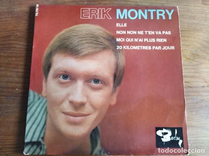 Disques de vinyle: ERIK MONTRY - Elle + 3 ***** RARO EP FRANC&Eacute;S