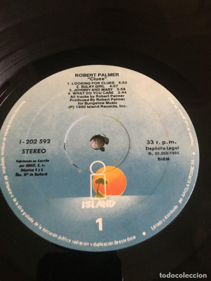 Discos de vinilo: Robert Palmer &lrm;&ndash; Clues - Foto 4