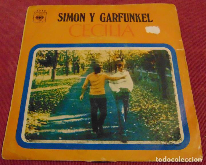 Discos de vinilo: SIMON & GARFUNKEL - CECILIA - SINGLE 1970 - Foto 1