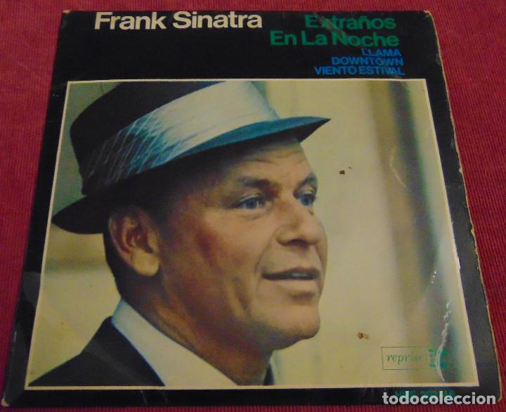 Discos de vinilo: FRANK SINATRA - EXTRA&Ntilde;OS EN LA NOCHE + 3 - EP 1966 - Foto 1