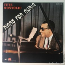 Discos de vinilo: TETE MONTOLIU / TETE MONTOLIU TRIO ‎– PIANO FOR NURIA, SPAIN 1982 MPS