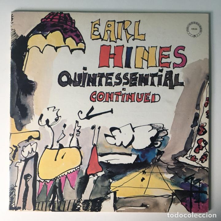 Discos de vinilo: Earl Hines &lrm;&ndash; Quintessential Continued, US 1973 Chiaroscuro - Foto 1